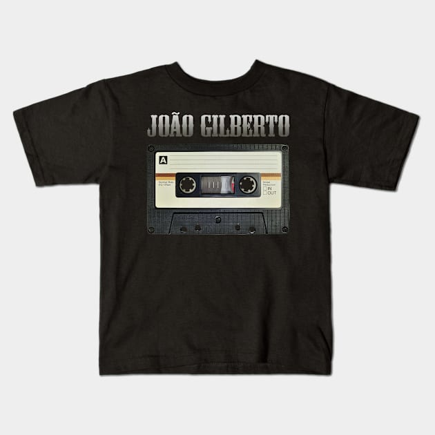 JOAO GILBERTO BAND Kids T-Shirt by growing.std